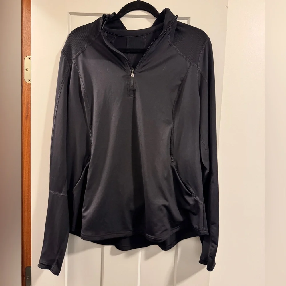 Half Zip Workout Top - Picture 1 of 4